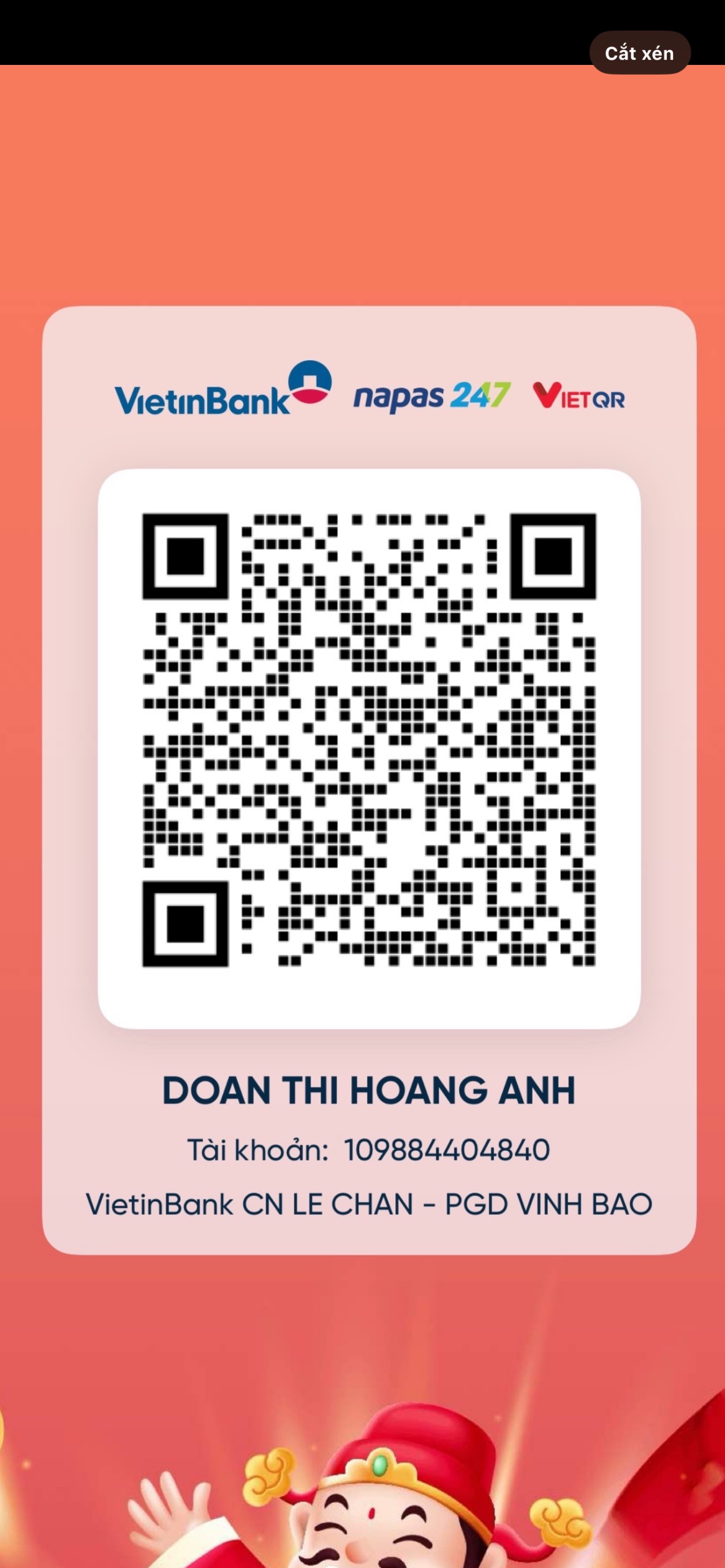 Mã QR mừng cưới